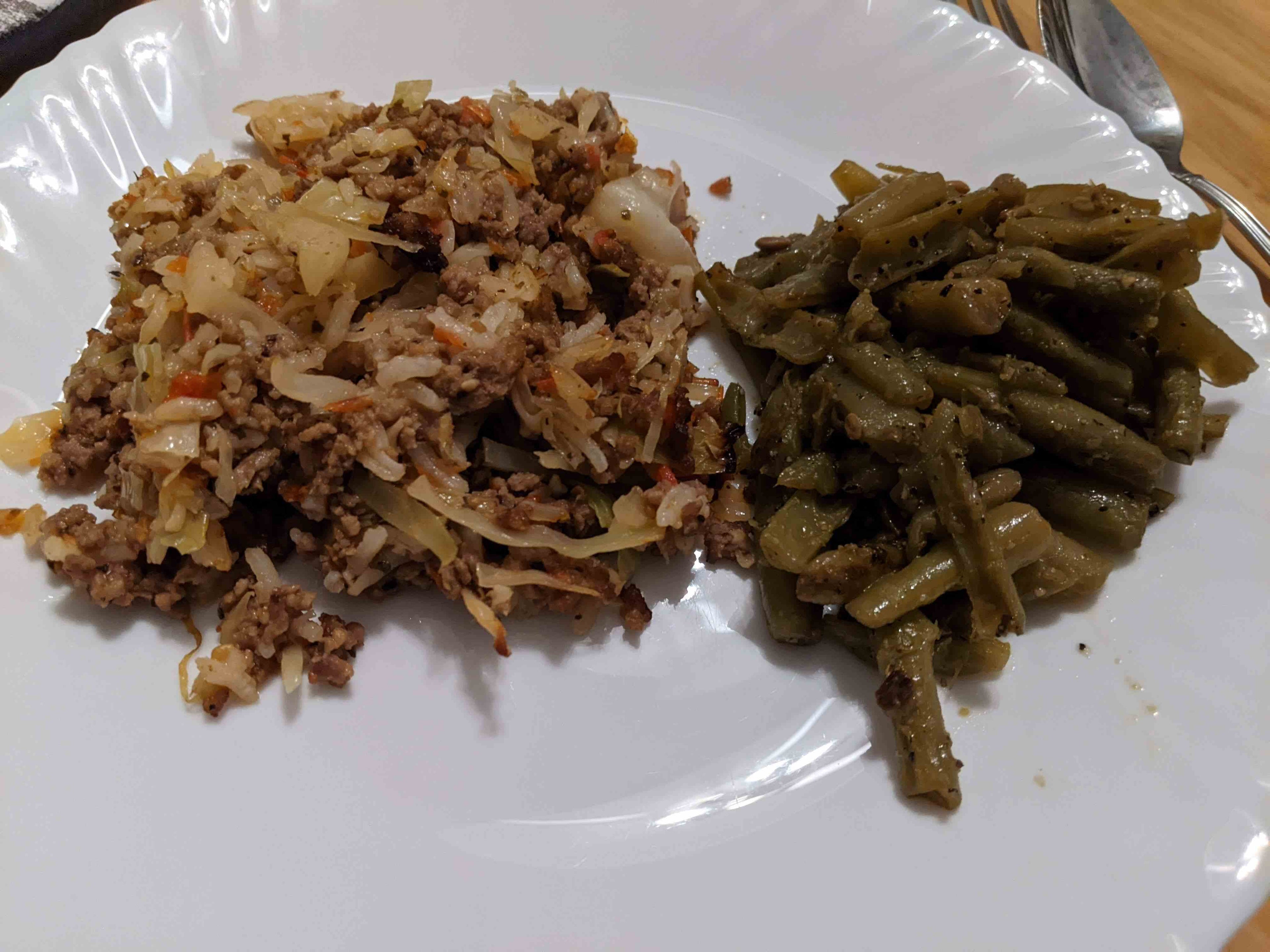 Lamb and Cabbage Roll Casserole
