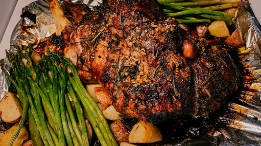 The Perfect Christmas Grassfed Lamb Roast