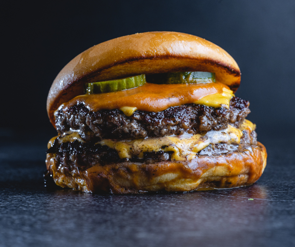 Lamb Burgers on the Grill