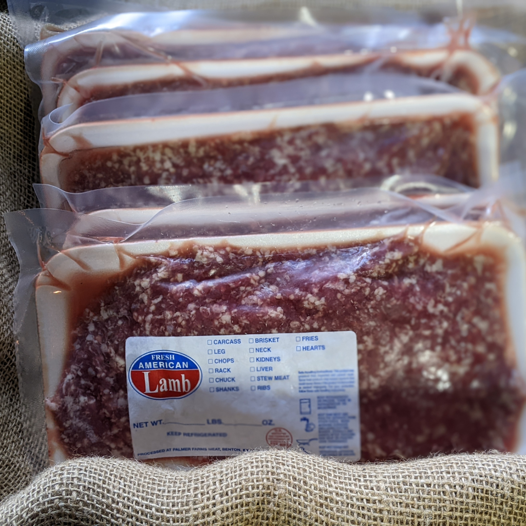 Grassfed Ground Lamb 5 lbs.