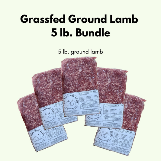 Grassfed Ground Lamb 5 lb. Bundle