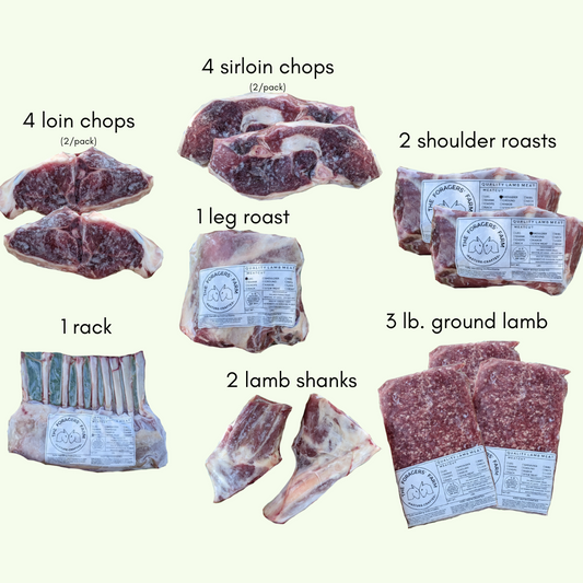 Couple's Grassfed Lamb Bundle (Half Lamb)