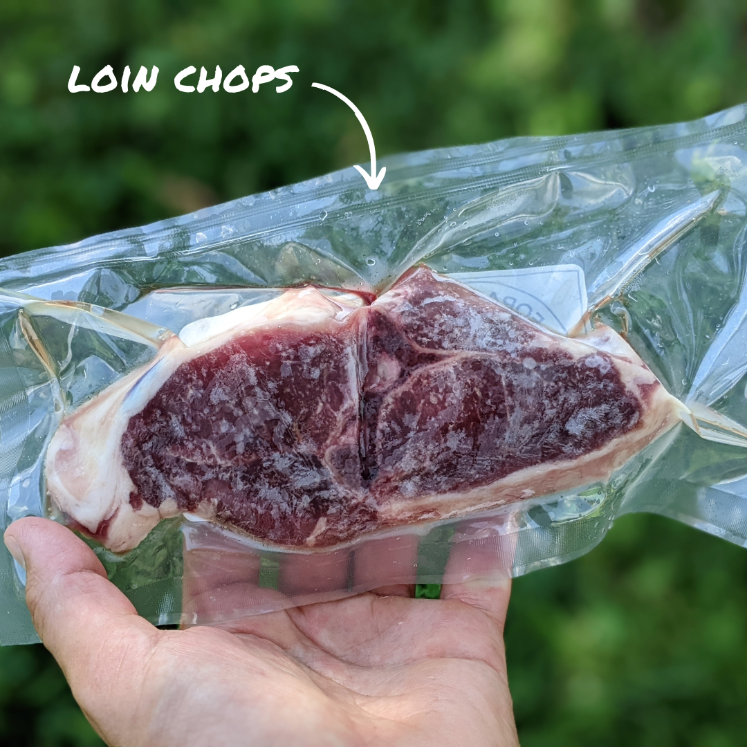 Grass-fed Lamb Loin Chops