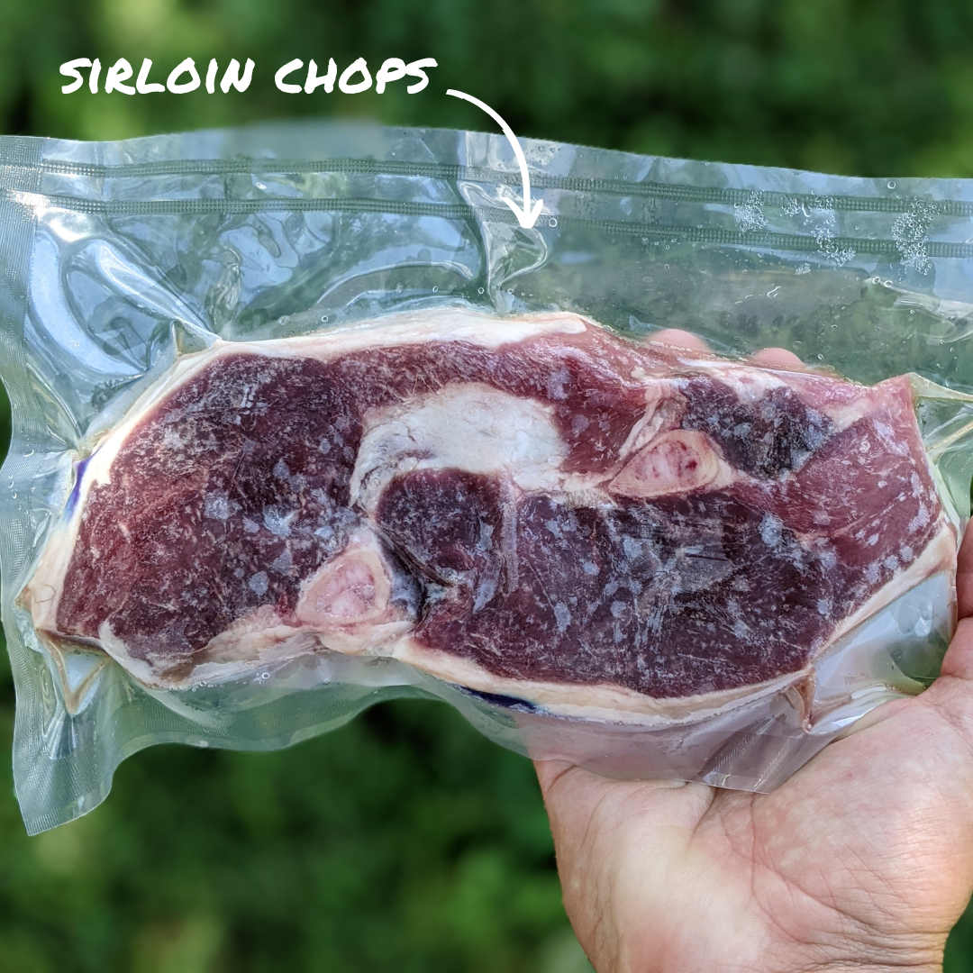 Grass-fed Lamb Sirloin Chops