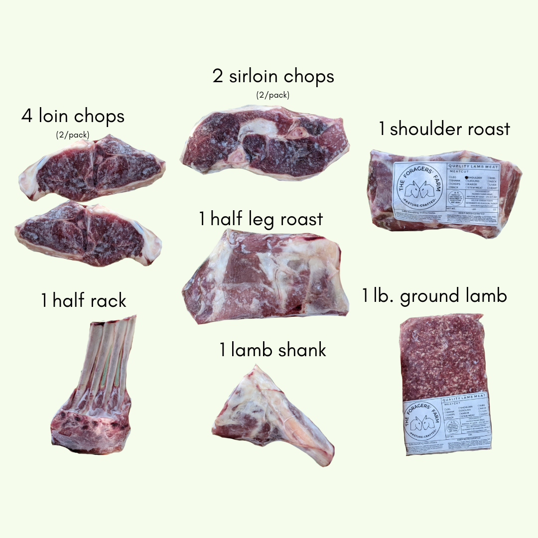PASTURE-CRAFTED Grassfed Lamb Starter Bundle